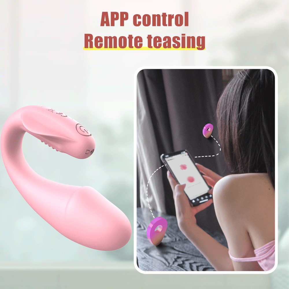Trứng rung 2 đầu FreshFun CiCi không dây Bluetooth điều khiển app tiện lợi kích thích mạnh mẽ