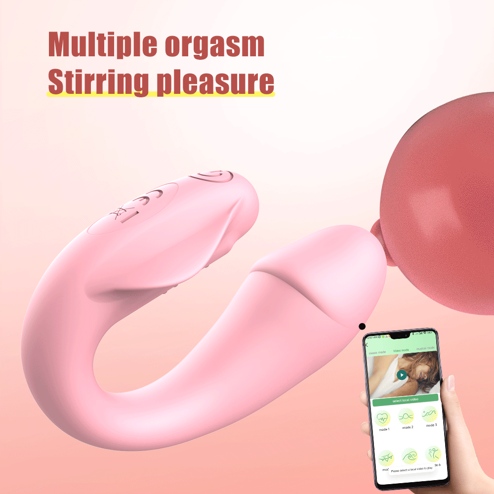 Trứng rung 2 đầu FreshFun CiCi không dây Bluetooth điều khiển app tiện lợi kích thích mạnh mẽ