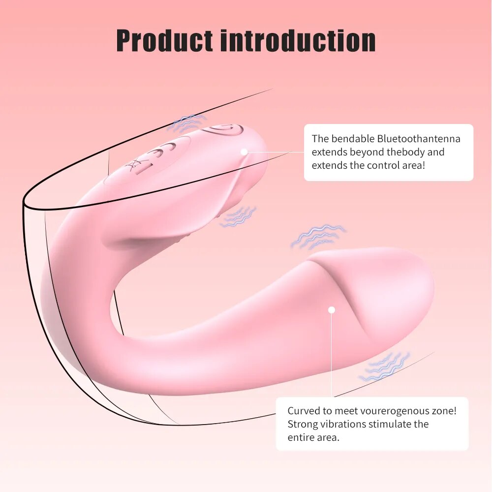Trứng rung 2 đầu FreshFun CiCi không dây Bluetooth điều khiển app tiện lợi kích thích mạnh mẽ