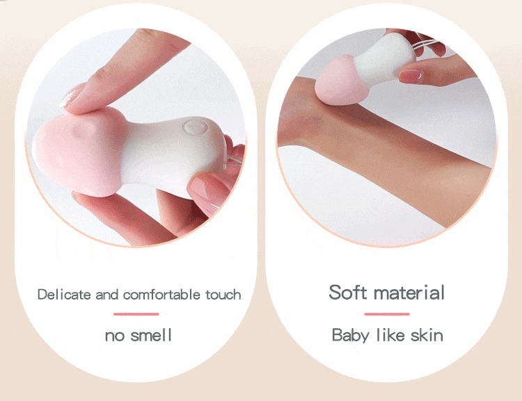 Chày rung mini không dây hình cây nấm điều khiển từ xa giá tốt