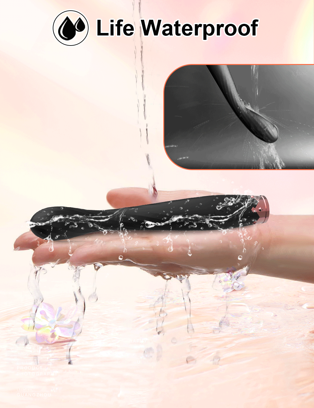 Máy rung silicon mềm mại uốn cong cực đã kích thích điểm G