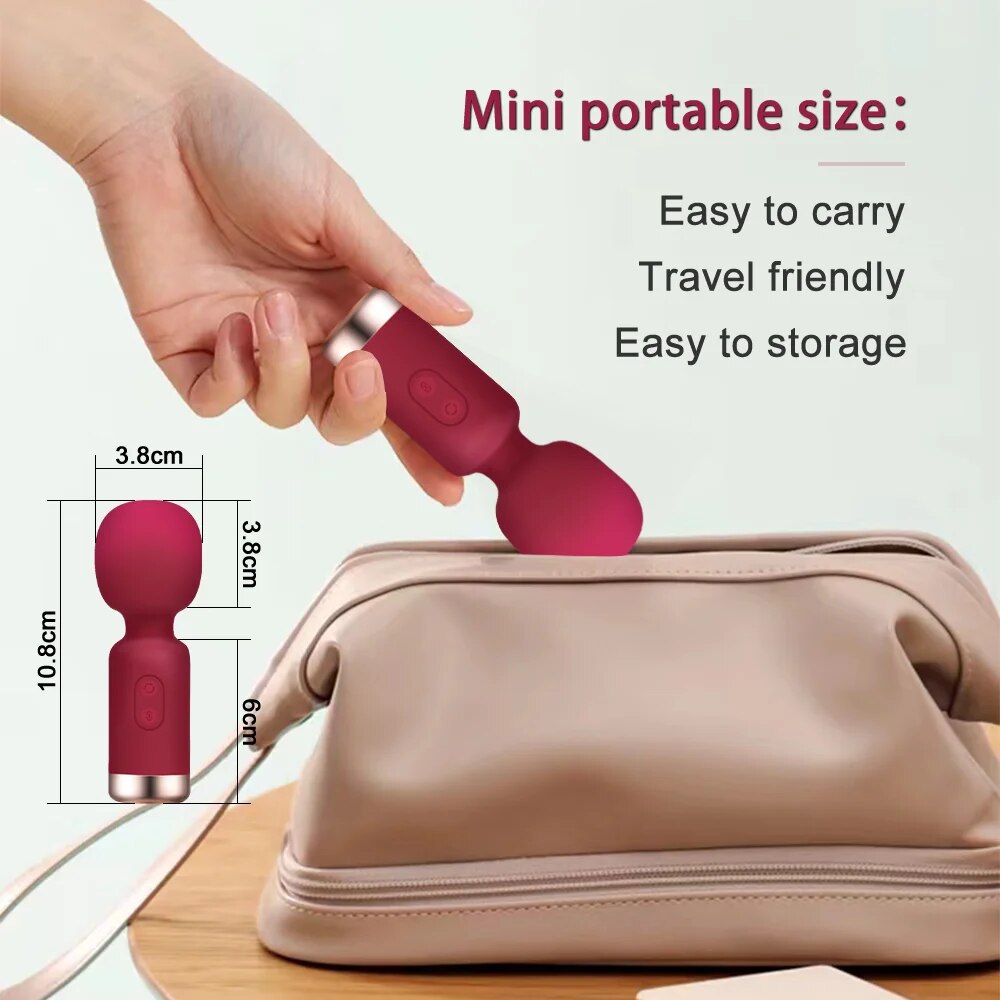 Chày rung mini siêu nhỏ gọn pin trâu giá tốt siêu hấp dẫn
