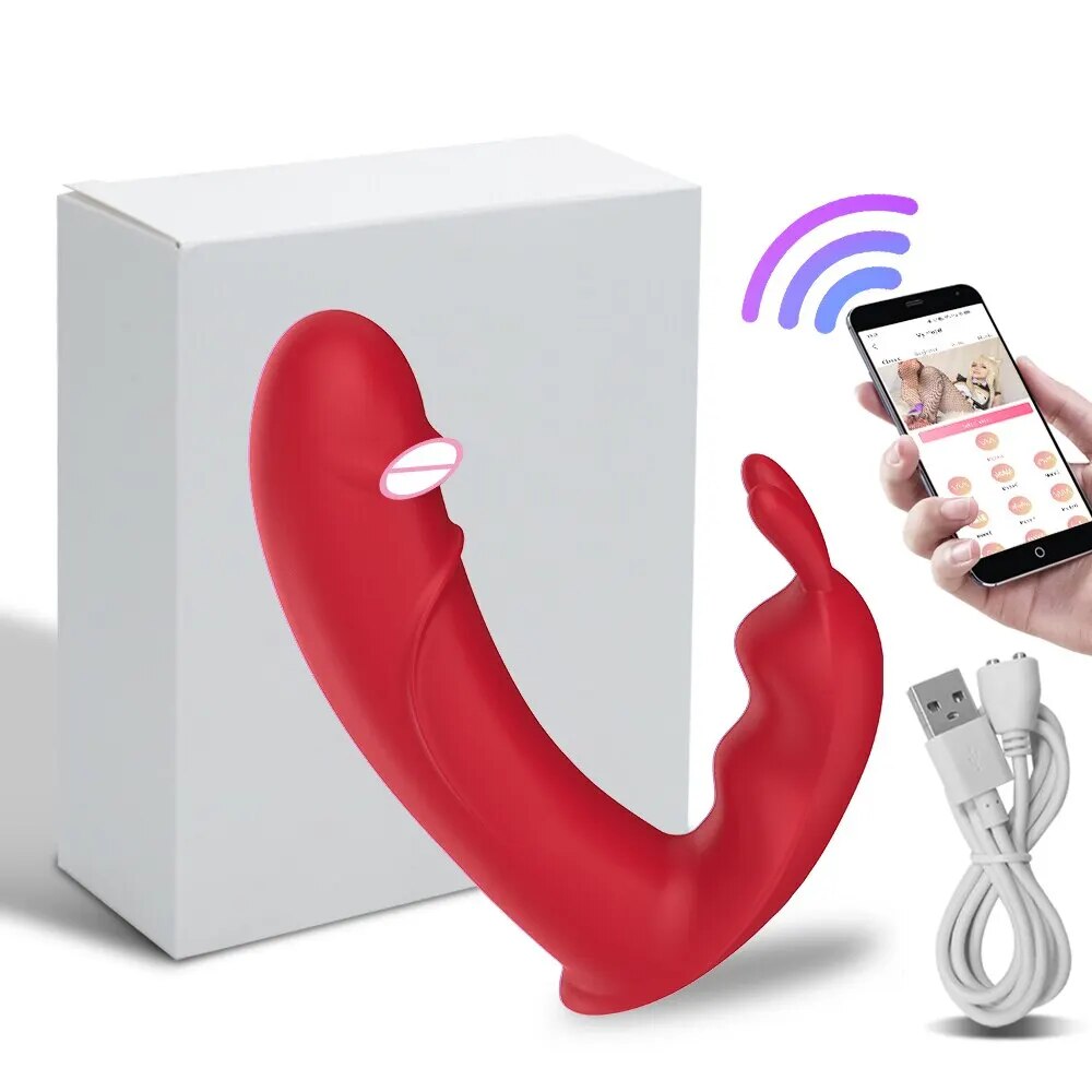 Đồ chơi tình dục Bluetooth Mirea tai thỏ điều khiển app sướng