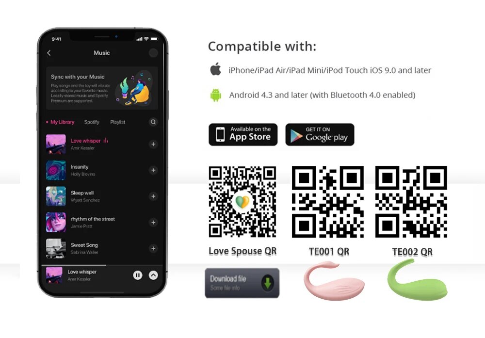 Trứng Rung Bluetooth Love Spouse Hình Thiên Nga Điều Khiển App