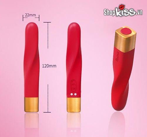 Dụng cụ kích thích điểm G Svakom Finn silicone ABS mát xa nữ