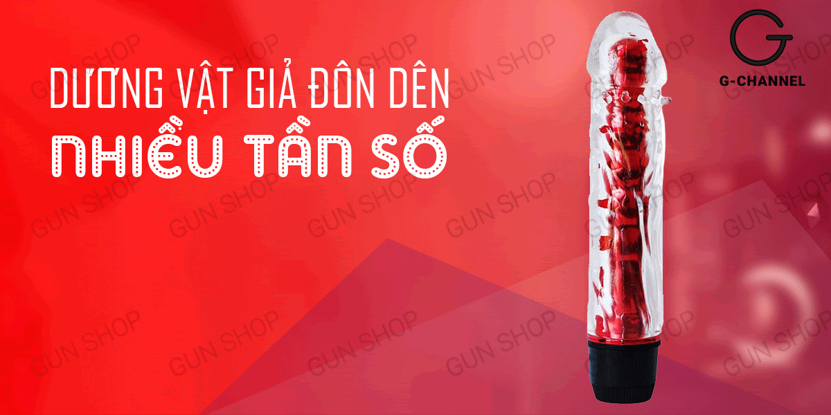 Dương vật giả đôn dên nhiều tần số rung pin cực mạnh kích thích Dương vật giả đôn dên nhiều tần số rung pin cực mạnh kích thích