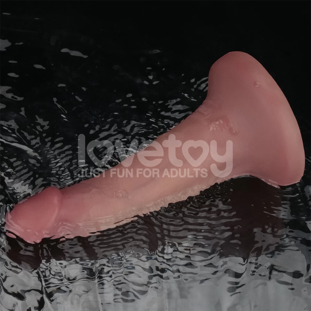 Dương vật giả Lovetoy 6 inch rung thật dính tường cao cấp