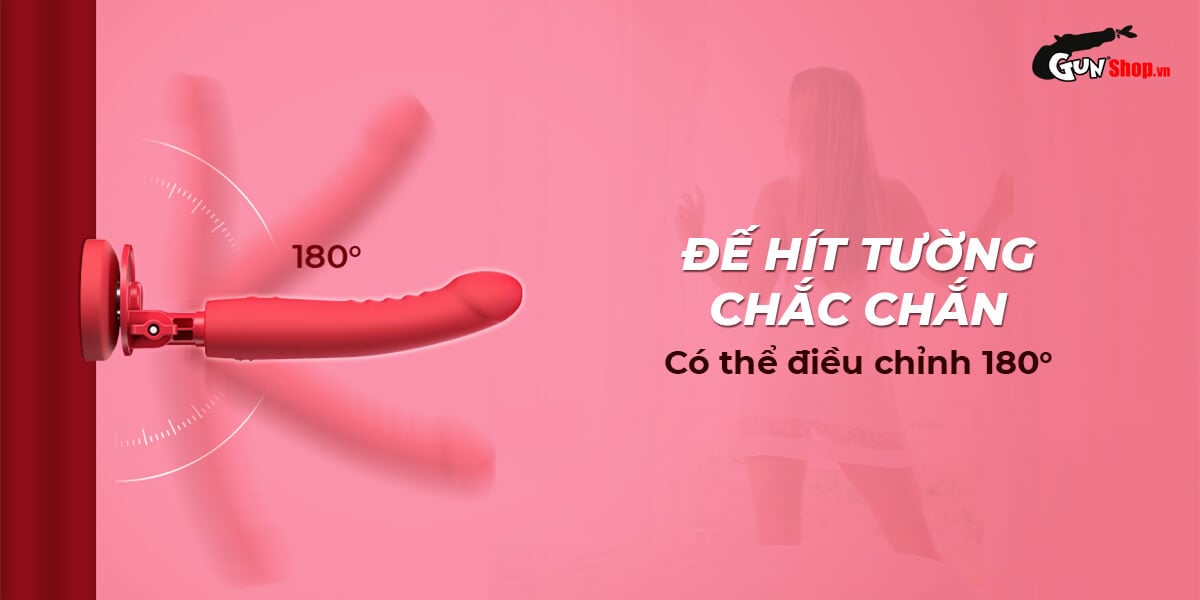 Dương vật giả Lovense Mission 2 rung thụt app điều khiển từ xa cao cấp