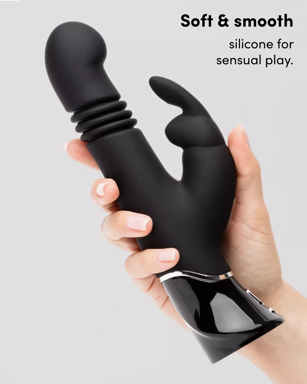 Fifty Shades of Grey Greedy Girl Vibrator Rabbit Kích Thích Mạnh