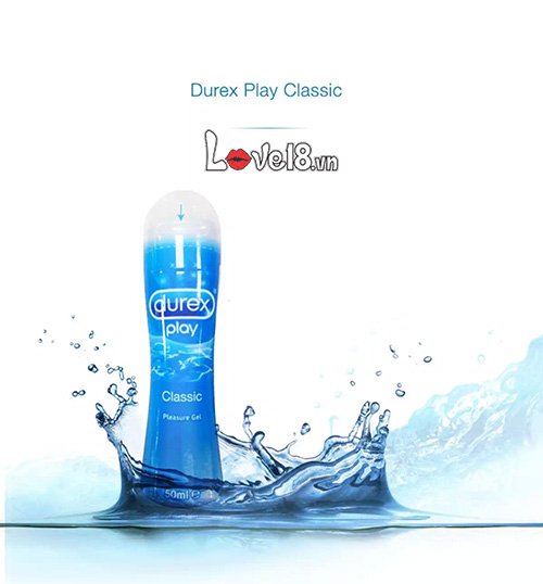 Gel Bôi Trơn Durex Play Classic 100ml (G19B) 8 Durex Play Classic tan trong nước để vệ sinh