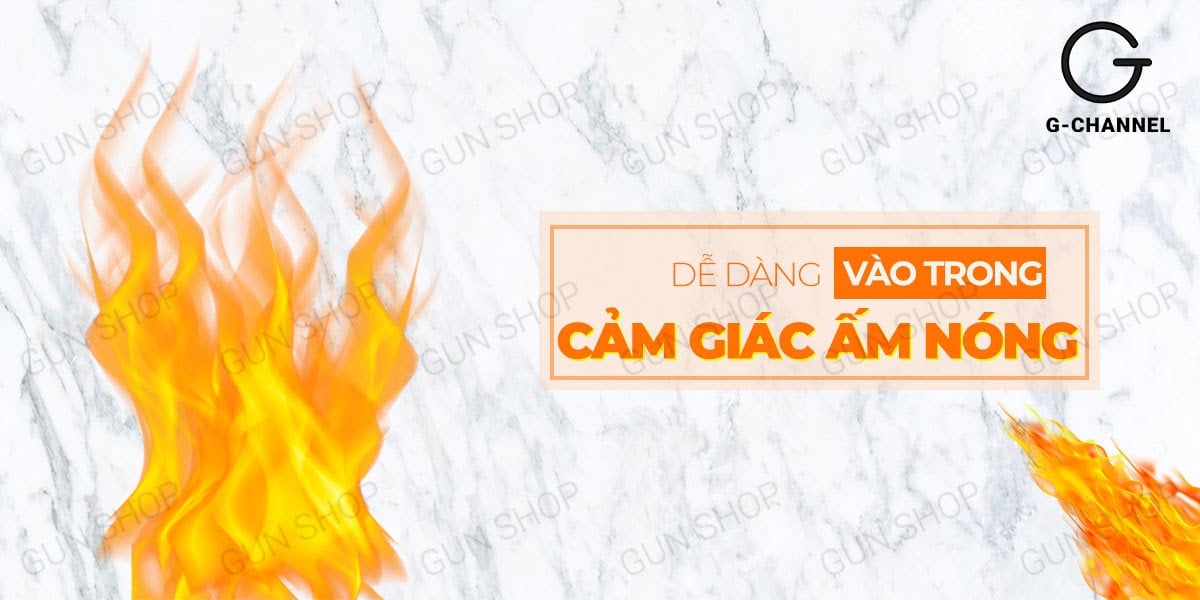 Gel bôi trơn dành cho hậu môn Shell Supermen Warming - Nóng ấm - Chai 90ml