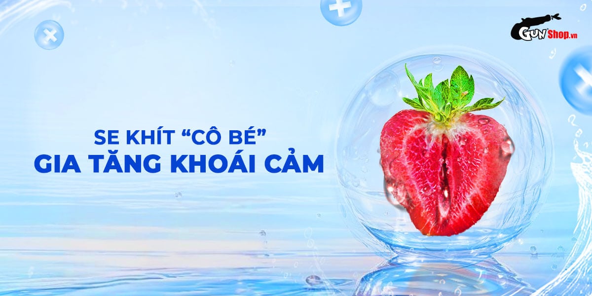 Gel bôi trơn tăng khoái cảm se khít cô bé Shell Love Blue 50ml