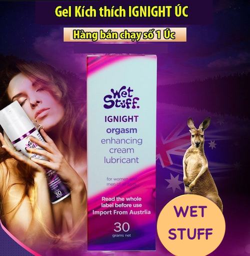 Thông tin Gel bôi trơn tăng khoái cảm cho nữ Wet Stuff Ignight 30g se khít âm đạo hàng xách tay Thông tin Gel bôi trơn tăng khoái cảm cho nữ Wet Stuff Ignight 30g se khít âm đạo hàng xách tay