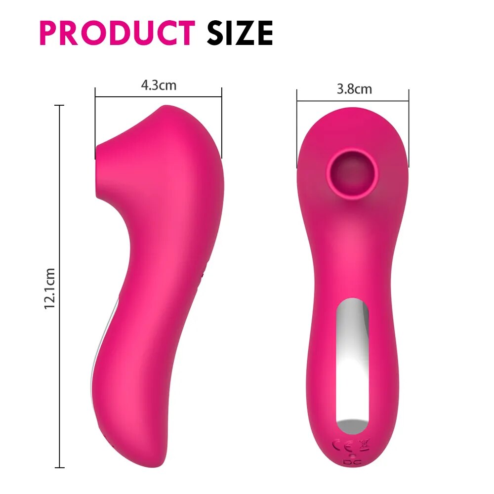 Máy bú mút massage điểm G 10 chế độ silicon y tế sạc USB