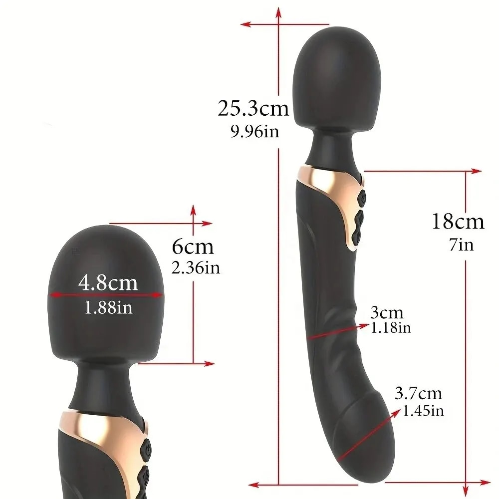 Chày rung không dây AV Magic Wand 2 đầu siêu mạnh kích thích