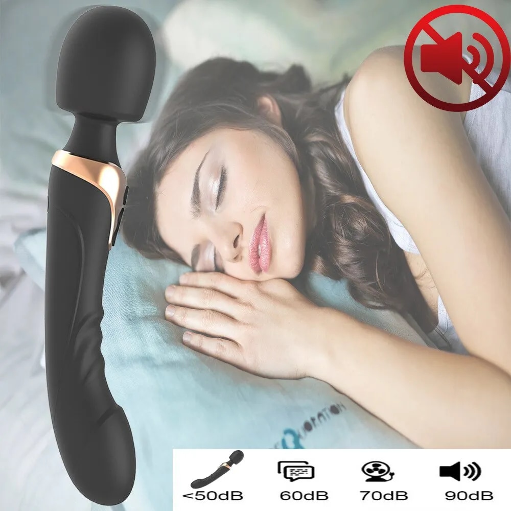 Chày rung không dây AV Magic Wand 2 đầu siêu mạnh kích thích