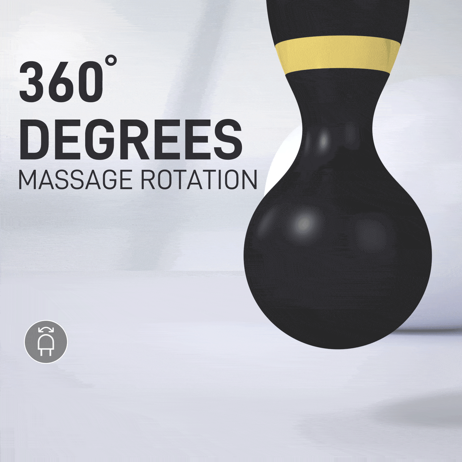 Chày rung đôi xoay 360° massage điểm G kích thích cực đỉnh