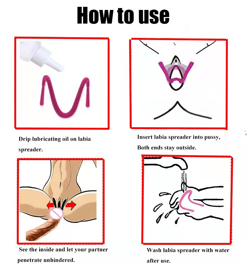 Kẹp mở rộng âm đạo kích thích điểm G đồ chơi BDSM bạo dâm