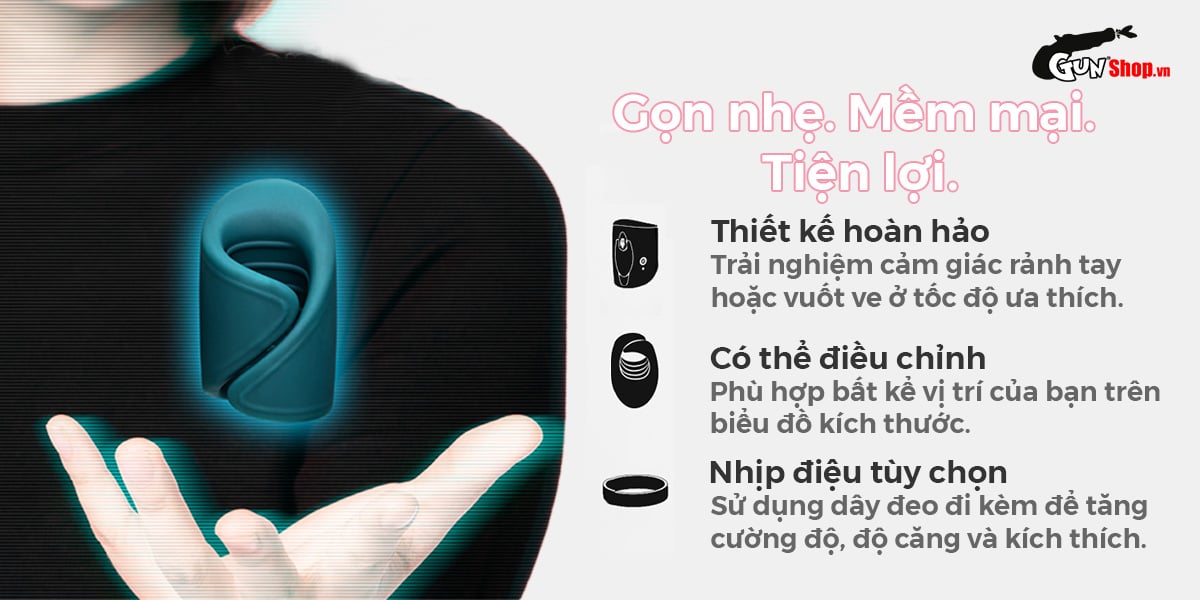 Vòng Gush Lovense điều khiển app tăng khoái cảm đàn ông