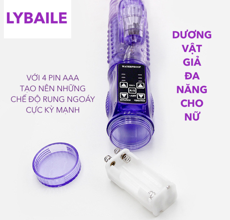 Lybaile dương vật giả rung xoay bi kích thích nữ thủ dâm giá tốt