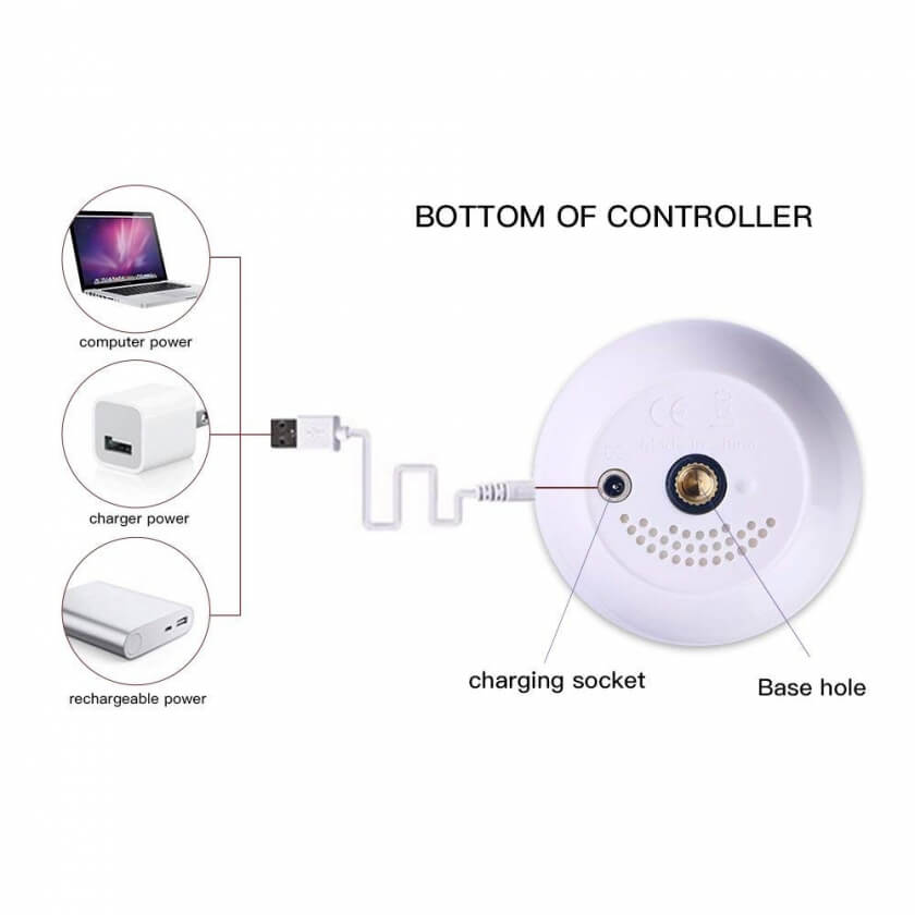 Dương vật giả Cyclone Fire rung thụt sưởi ấm điều khiển xa sạc USB