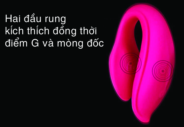 Máy massage điểm G Lovetoy Rose rung 5 tần số siêu kích thích