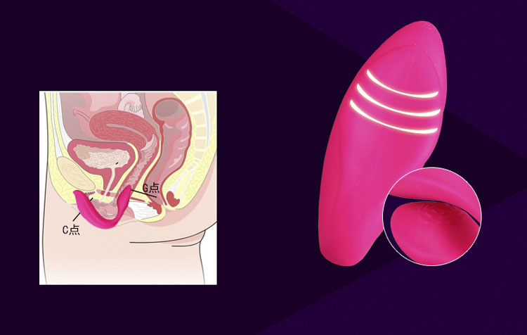 Máy massage điểm G Lovetoy Rose rung 5 tần số siêu kích thích