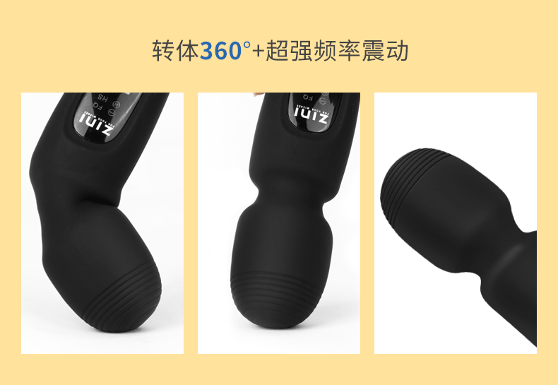 Chày rung Zini Magic Wand xoay 360 độ massage điểm G hiệu quả cao