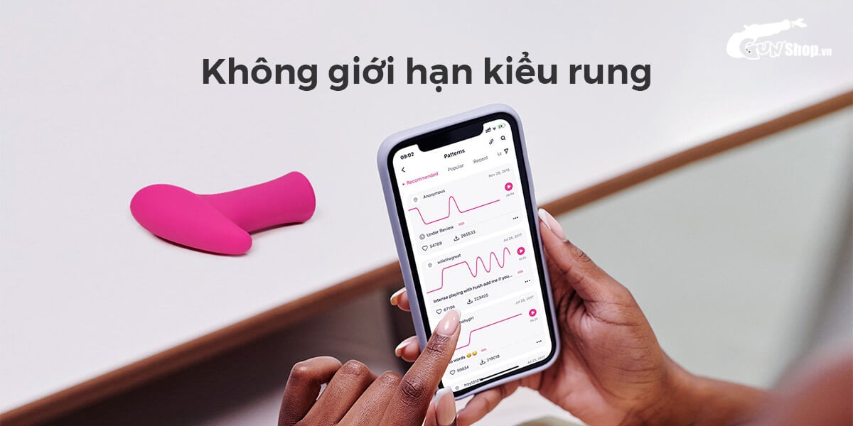 Địa chỉ bán Máy massage điểm G Lovense Ambi điều khiển qua app điện thoại chính hãng