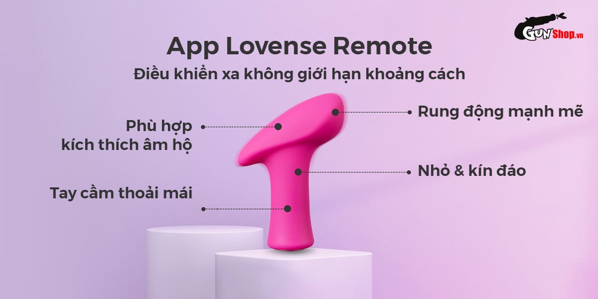 Địa chỉ bán Máy massage điểm G Lovense Ambi điều khiển qua app điện thoại chính hãng