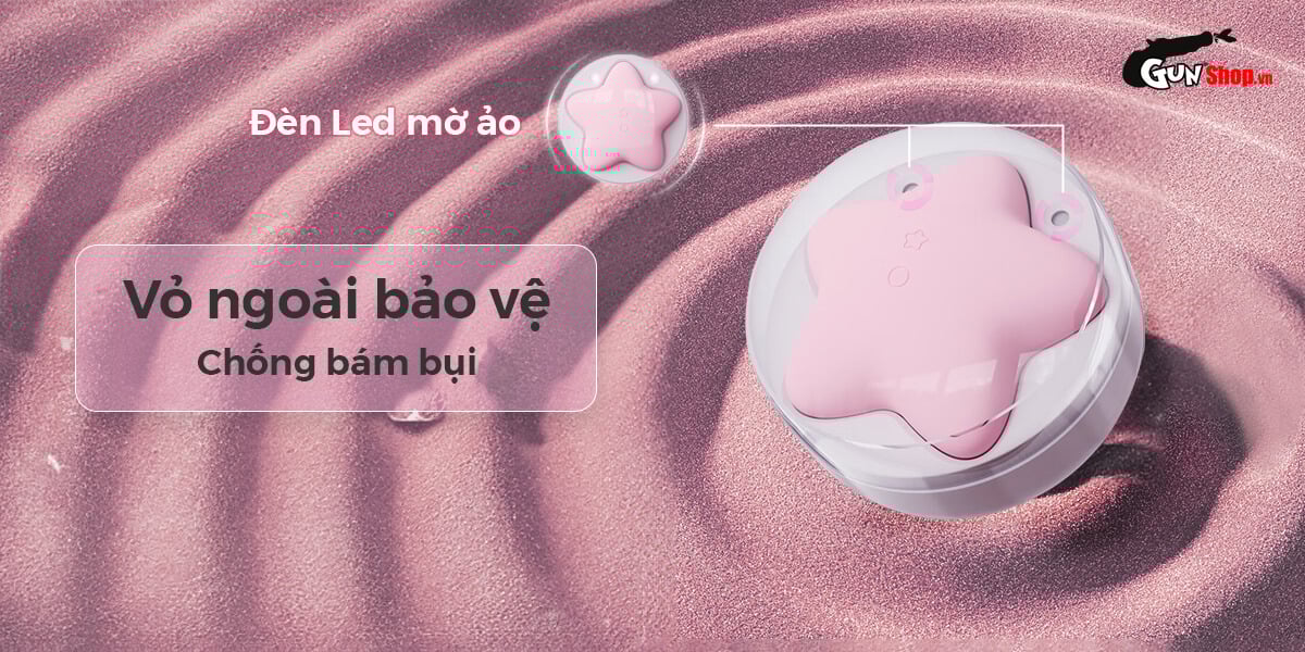 Máy rung Svakom Peach hình ngôi sao massage kích thích mạnh mẽ