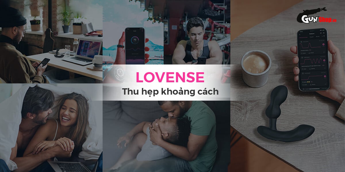 Máy Massage Tiền Liệt Lovense Edge 2 Hình Chữ L Điều Khiển App