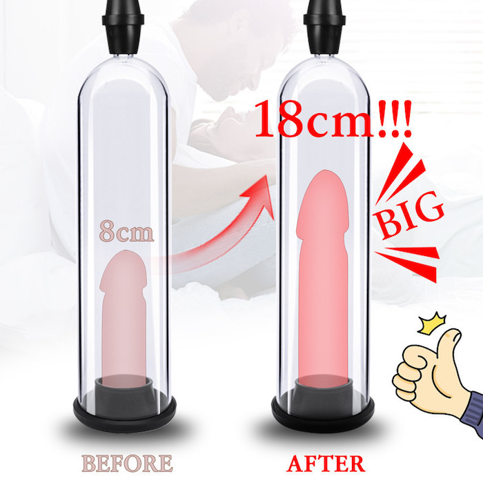 Máy tập dương vật Penis Pump bơm hút kéo dài tăng kích thước bền
