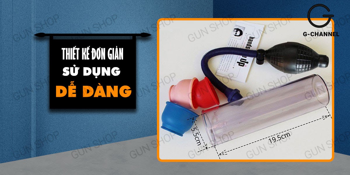 Máy tập dương vật Handsome Up tăng kích thước tự nhiên nhanh