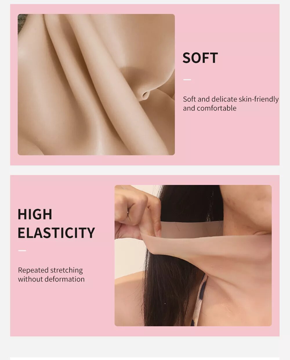 Bảng giá Ngực giả silicone đồ chơi Cosplay Drag Queen cho nam nữ giá rẻ