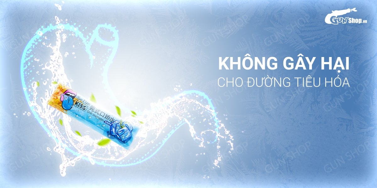 Nước tình yêu BJ mát lạnh hương bạc hà - Xun Z Lan Kiss Cool - Gói 10ml