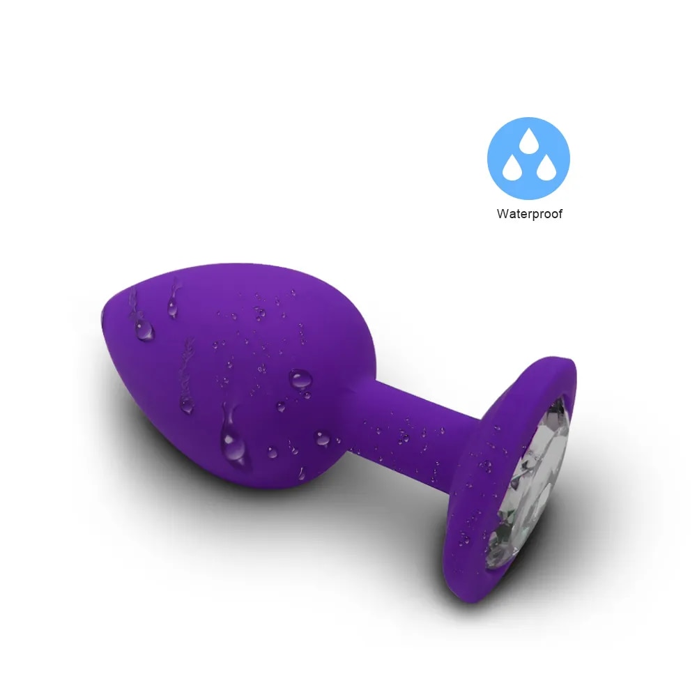 Phích Cắm Hậu Môn Silicone 3 Size Không Rung An Toàn