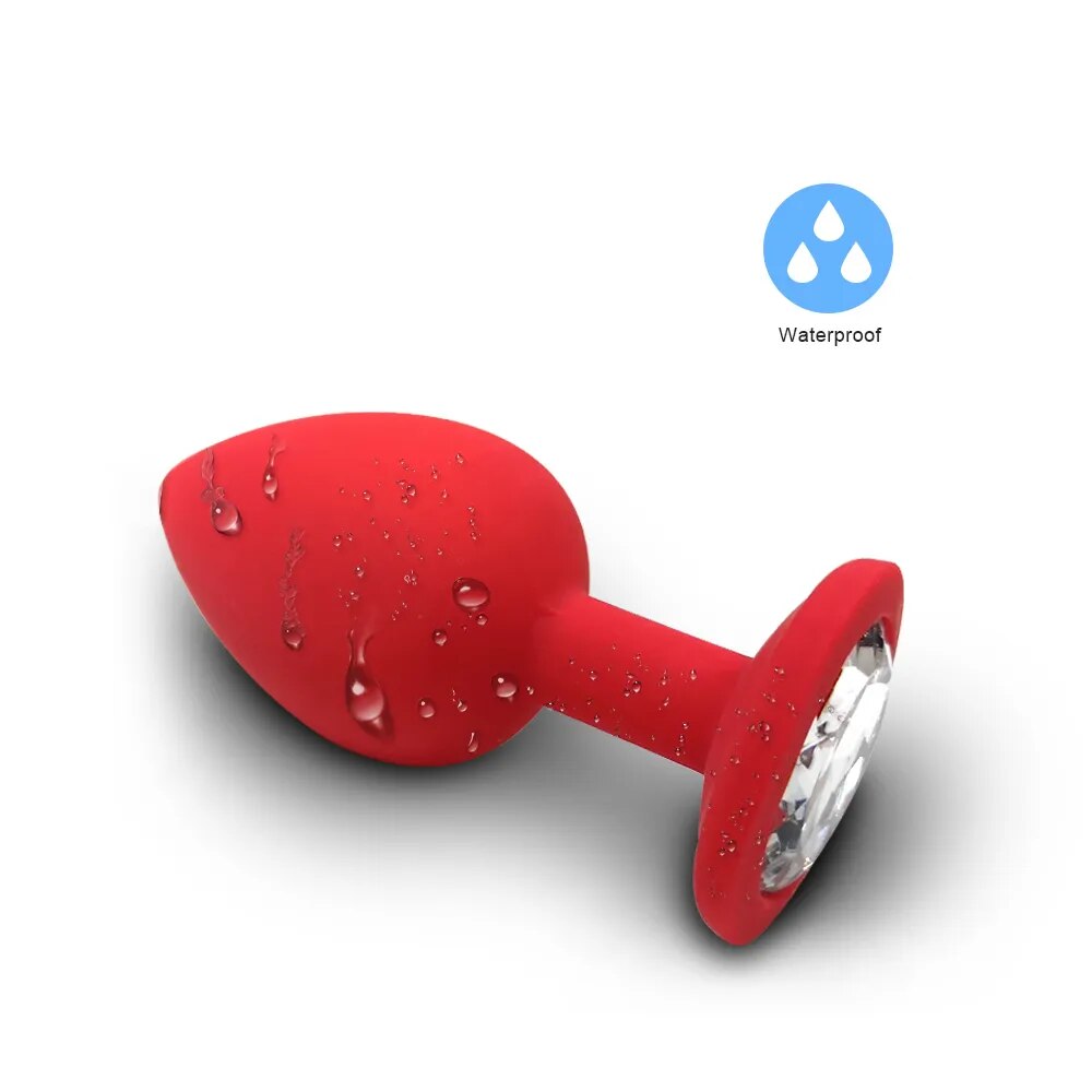 Phích Cắm Hậu Môn Silicone 3 Size Không Rung An Toàn