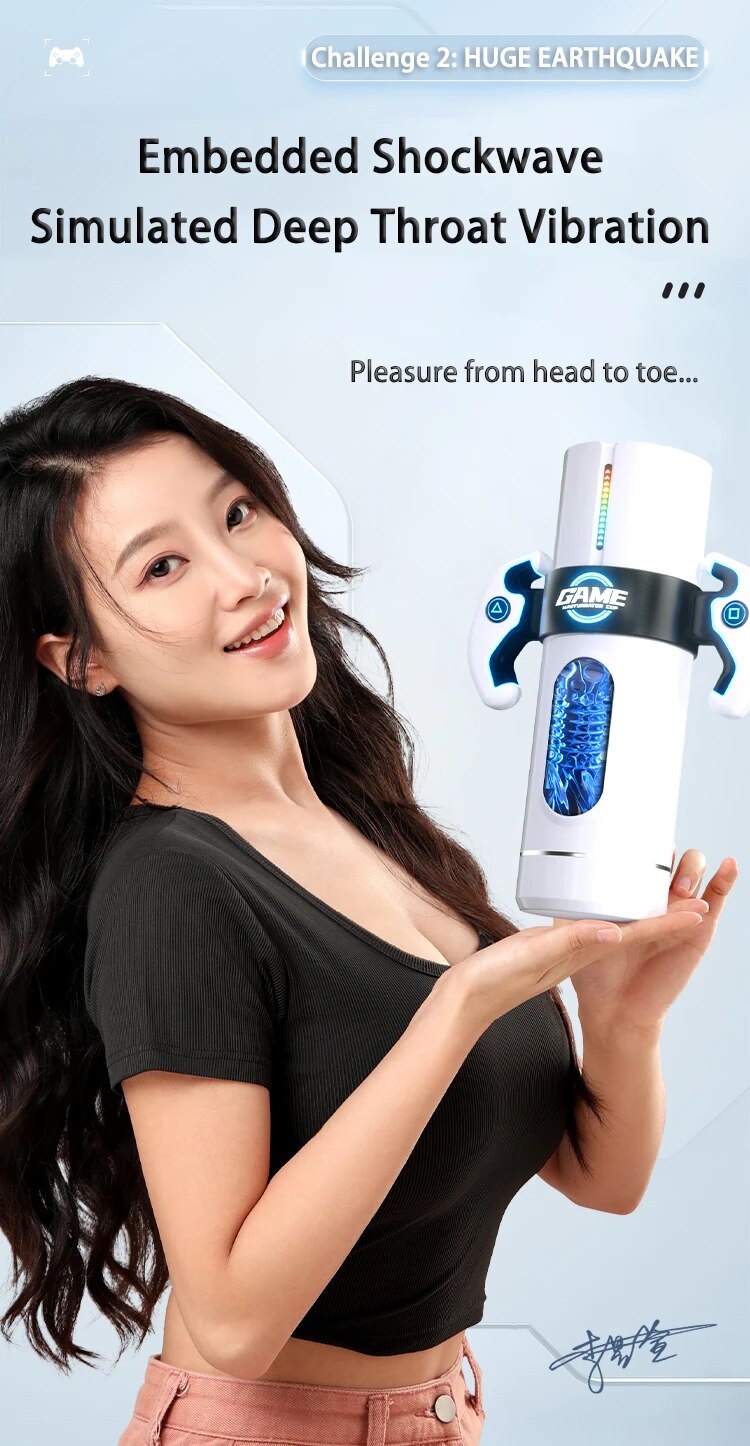 Âm đạo giả Galaku cao cấp rung thụt hút nhiệt siêu thực giá tốt
