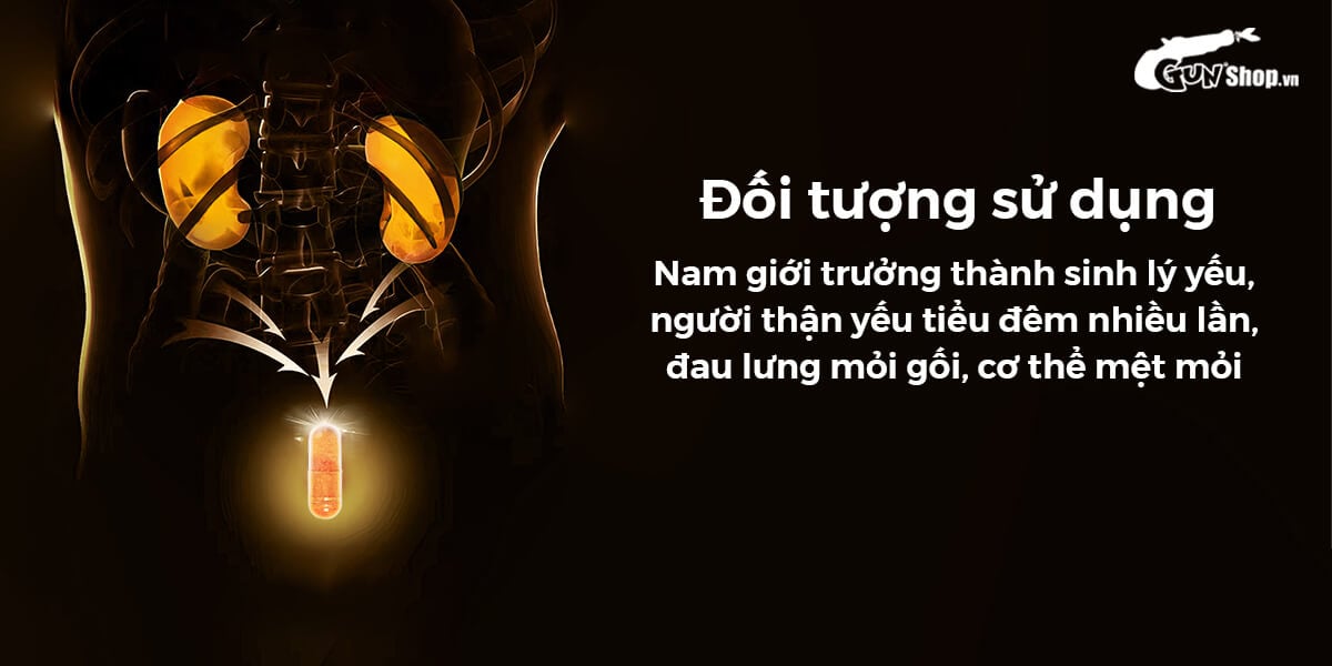 Powergra For Men Super Gold Magic 10 viên tăng cường sinh lý mạnh mẽ