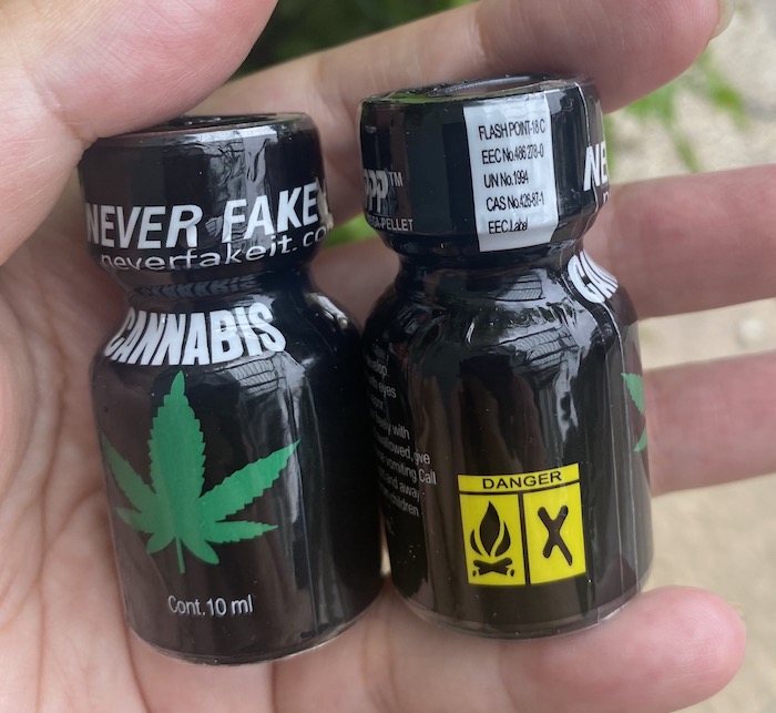 Popper Cannabis 10ml Never Fake It chính hãng Mỹ dành cho Top Bot
