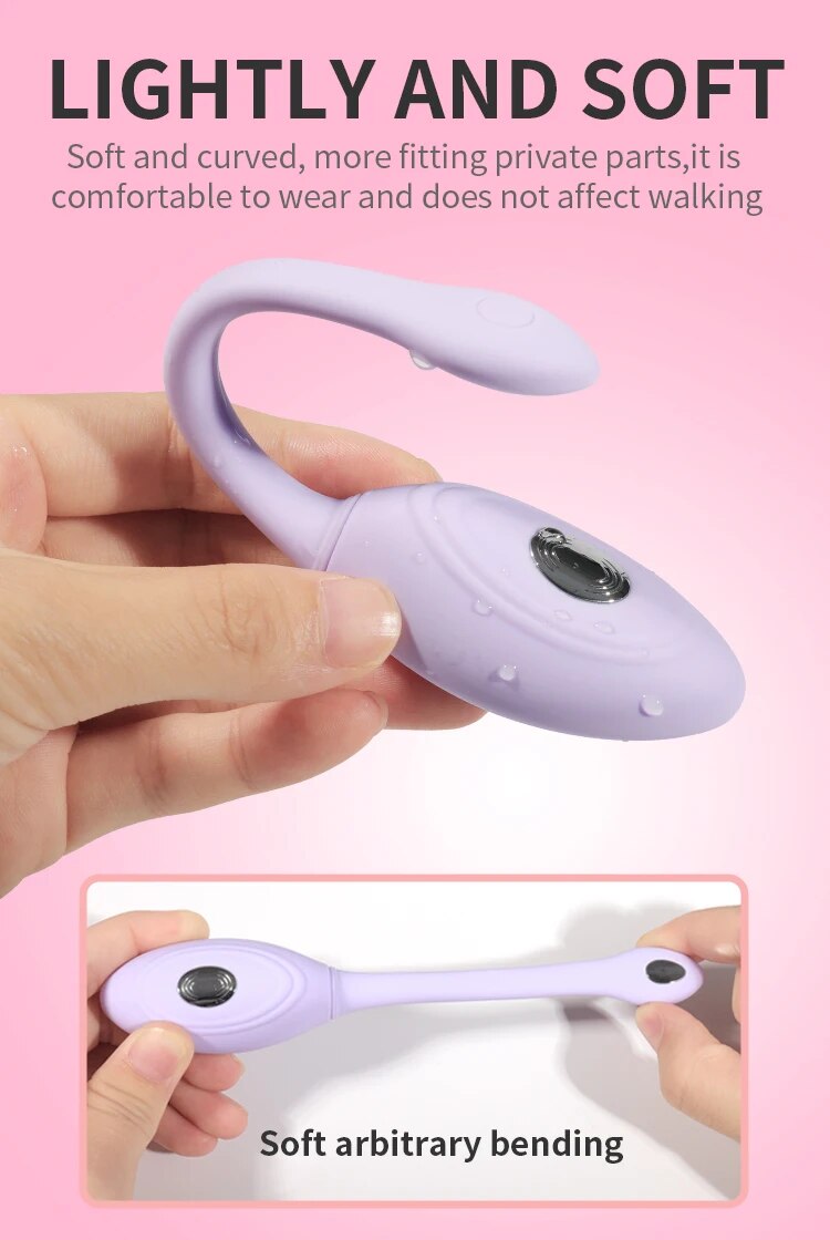Trứng rung WoWYes điều khiển từ xa nhỏ gọn độc đáo kích thích