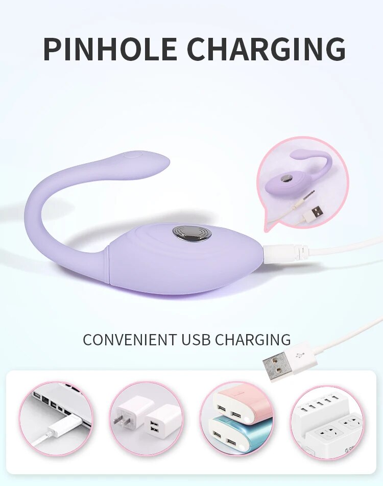 Trứng rung WoWYes điều khiển từ xa nhỏ gọn độc đáo kích thích