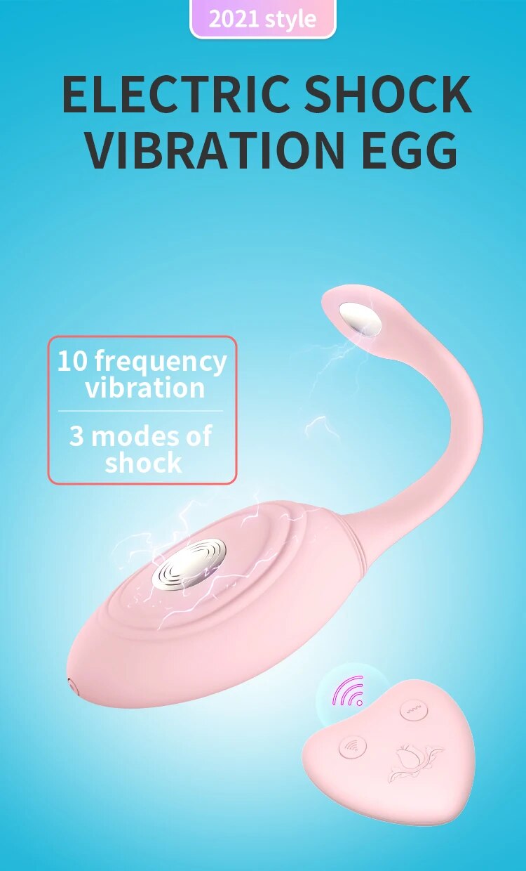 Trứng rung WoWYes điều khiển từ xa nhỏ gọn độc đáo kích thích