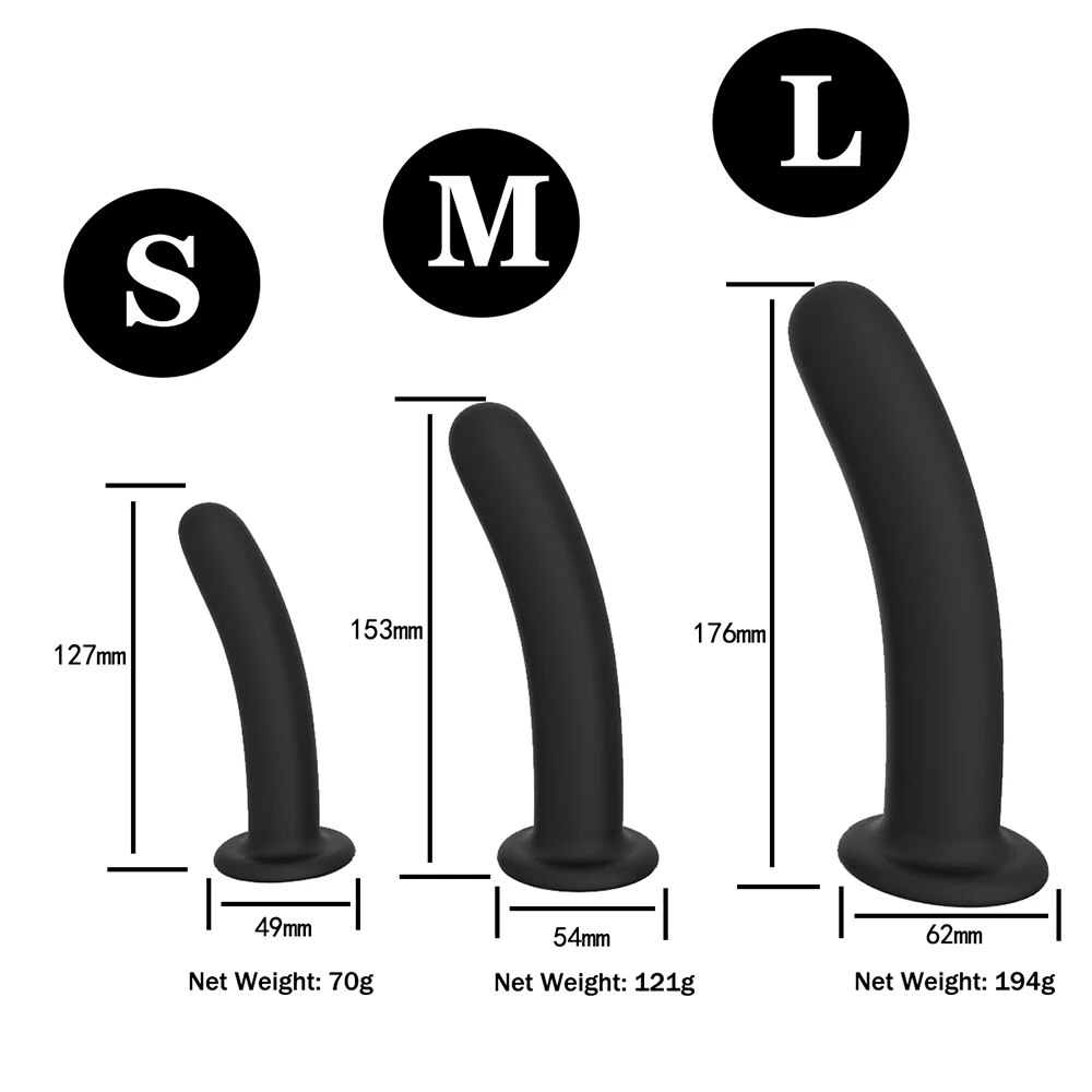 Dương vật giả silicon mềm mại dây đeo co giãn sextoy nữ đồng tính