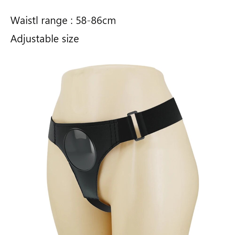 Dương vật giả silicon mềm mại dây đeo co giãn sextoy nữ đồng tính
