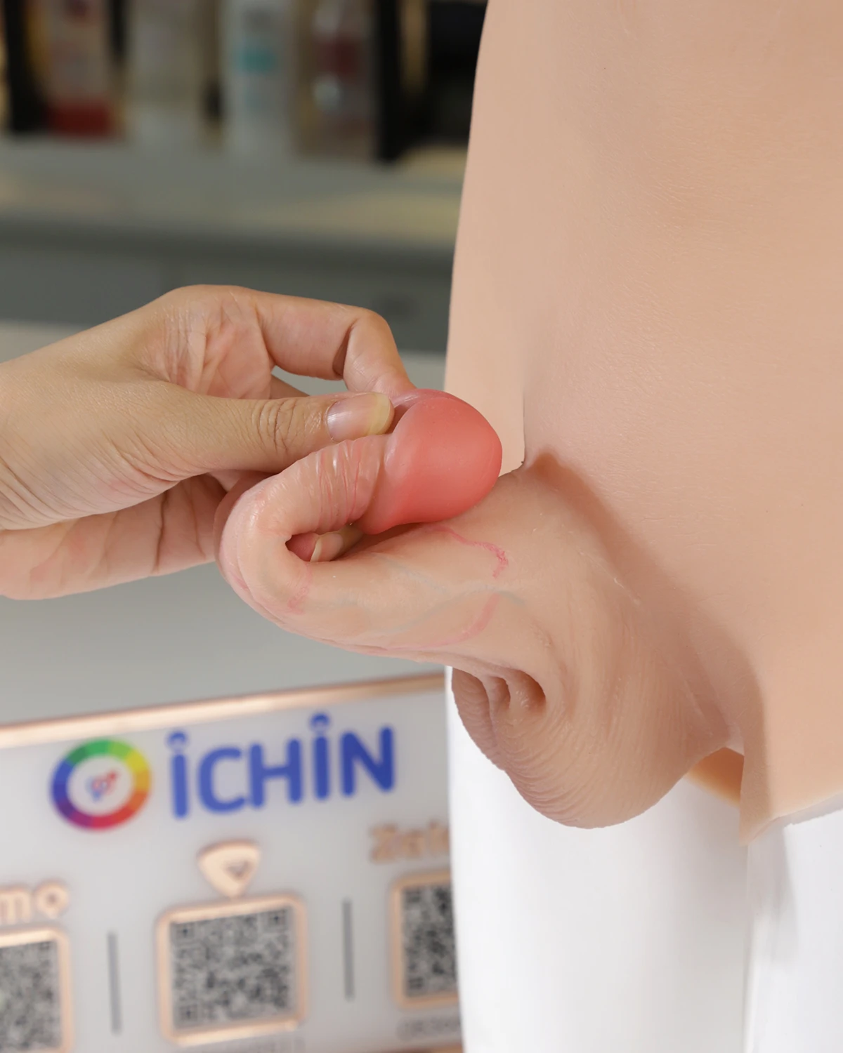 Quần silicone mềm mại gắn dương vật giả Jiuai chính hãng