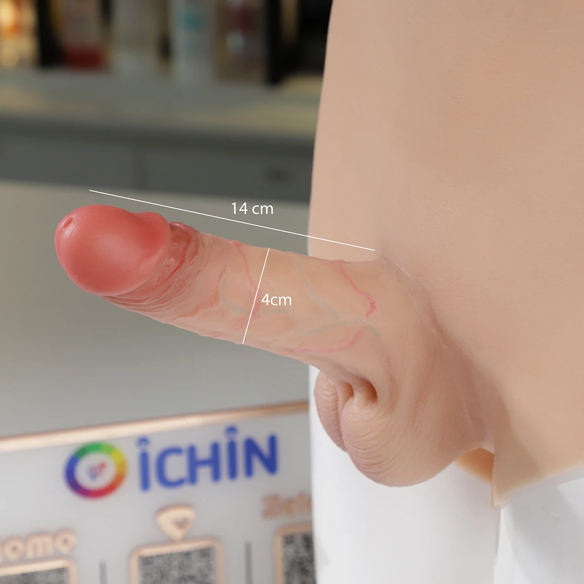 Quần silicone mềm mại gắn dương vật giả Jiuai chính hãng