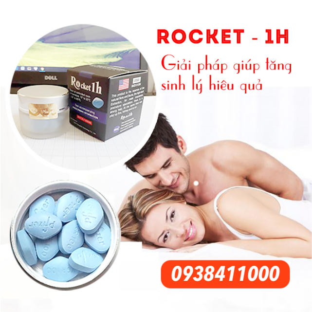 Rocket 1h Mỹ viên uống tăng cường sinh lý nam giới thuốc cường dương Rocket 1h Mỹ viên uống tăng cường sinh lý nam giới thuốc cường dương
