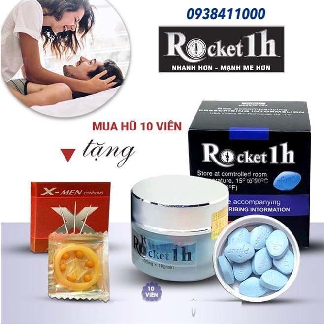 Rocket 1h Mỹ viên uống tăng cường sinh lý nam giới thuốc cường dương Rocket 1h Mỹ viên uống tăng cường sinh lý nam giới thuốc cường dương